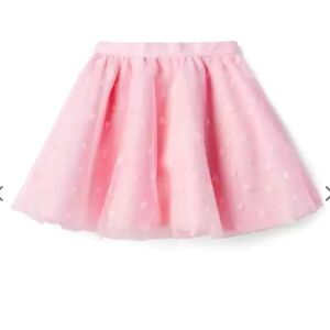 Janie and Jack pink tulle skirt
